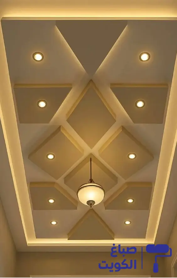 معلم ديكور سقف,ديكورات سقف,ديكور سقف جبس,ديكور سقف جاهز,ديكور سقف غرفة نوم,ديكور سقف خشب بسيط